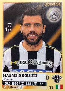 Sticker Maurizio Domizzi - Calciatori 2013-2014 - Panini