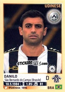 Sticker Danilo - Calciatori 2013-2014 n. 573 - Panini
