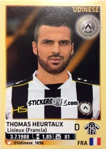 Cromo Thomas Heurtaux - Calciatori 2013-2014 - Panini