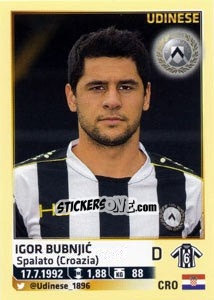 Cromo Igor Bubnjic - Calciatori 2013-2014 - Panini