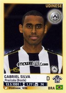 Sticker Gabriel Silva - Calciatori 2013-2014 - Panini