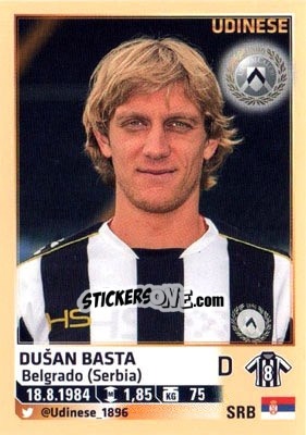 Sticker Dušan Basta - Calciatori 2013-2014 - Panini