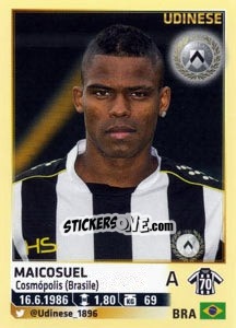 Sticker Maicosuel - Calciatori 2013-2014 n. 585 - Panini