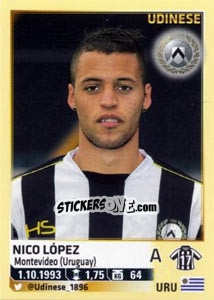 Cromo Nico Lopez