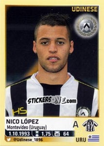 Cromo Nico Lopez - Calciatori 2013-2014 n. 586 - Panini
