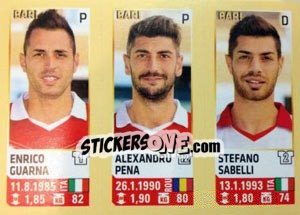 Sticker Guarna / Pena / Sabelli - Calciatori 2013-2014 n. 602 - Panini