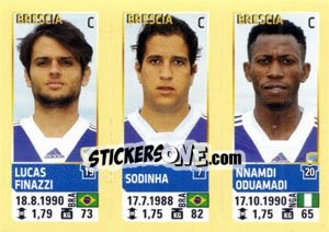 Cromo Finazzi / Sodinha / Oduamadi - Calciatori 2013-2014 - Panini