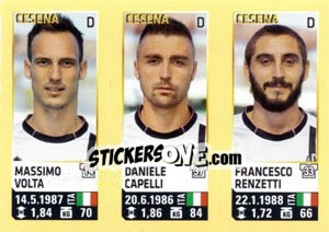 Sticker Volta / Capelli / Renzetti - Calciatori 2013-2014 n. 629 - Panini