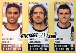 Sticker Defrel / Granoche / Succi - Calciatori 2013-2014 n. 633 - Panini