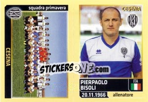Sticker Bisoli - Cesena Primavera - Calciatori 2013-2014 n. 634 - Panini