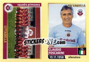 Figurina Foscarini - Cittadella Primavera - Calciatori 2013-2014 - Panini