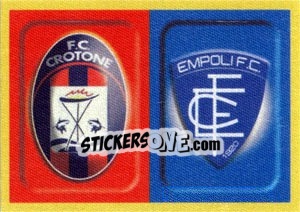 Cromo Scudetto Crotone - Empoli - Calciatori 2013-2014 - Panini