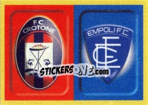 Sticker Scudetto Crotone - Empoli - Calciatori 2013-2014 n. 643 - Panini