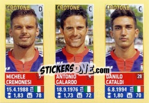 Sticker Cremonesi / Galardo / Cataldi - Calciatori 2013-2014 n. 647 - Panini