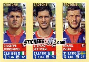 Cromo Torromino / Pettinari / Ishak - Calciatori 2013-2014 - Panini