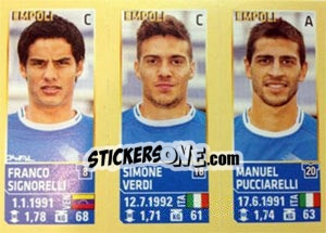 Sticker Signorelli / Simone Verdi / Pucciarelli - Calciatori 2013-2014 n. 657 - Panini