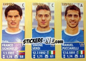 Figurina Signorelli / Simone Verdi / Pucciarelli - Calciatori 2013-2014 - Panini