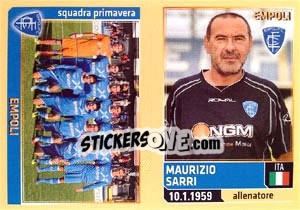 Figurina Maurizio Sarri - Empoli Primavera - Calciatori 2013-2014 - Panini