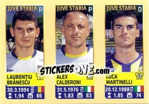 Figurina Branescu / Calderoni / Martinelli - Calciatori 2013-2014 - Panini