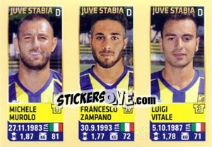 Sticker Murolo / Zampano / Vitale - Calciatori 2013-2014 n. 664 - Panini