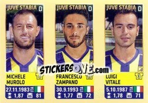 Cromo Murolo / Zampano / Vitale - Calciatori 2013-2014 - Panini