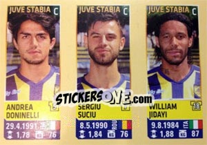 Sticker Doninelli / Suciu / Jidayi - Calciatori 2013-2014 - Panini