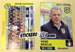 Sticker Braqlia - Juve Stabia Primavera - Calciatori 2013-2014 - Panini