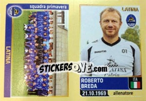 Sticker Breda - Latina Primavera - Calciatori 2013-2014 n. 676 - Panini