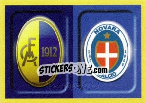 Sticker Scudetto Modena - Novara - Calciatori 2013-2014 n. 677 - Panini
