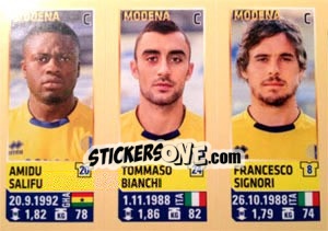 Sticker Salifu / Bianchi / Signori - Calciatori 2013-2014 n. 682 - Panini