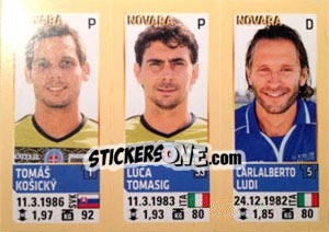 Sticker Kosicky / Tomasig / Ludi - Calciatori 2013-2014 n. 687 - Panini