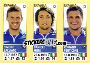 Cromo Salviato / Mori / Perticone - Calciatori 2013-2014 - Panini