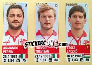 Cromo Perna / Trevisan / Laczko - Calciatori 2013-2014 - Panini