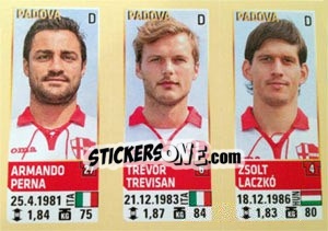 Sticker Perna / Trevisan / Laczko - Calciatori 2013-2014 n. 697 - Panini
