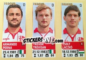 Figurina Perna / Trevisan / Laczko - Calciatori 2013-2014 - Panini