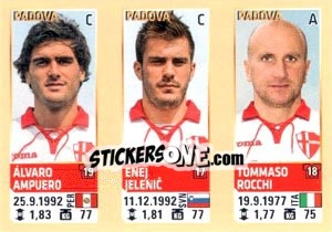 Sticker Ampuero / Jelenic / Tommaso Rocchi - Calciatori 2013-2014 - Panini