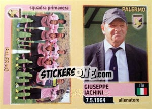 Sticker lachini - Palermo Primavera - Calciatori 2013-2014 - Panini