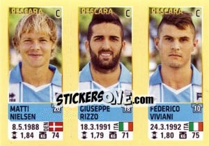 Sticker Nielsen / Rizzo -Viviani - Calciatori 2013-2014 - Panini