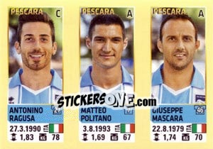 Cromo Ragusa / Politano / Giuseppe Mascara - Calciatori 2013-2014 - Panini