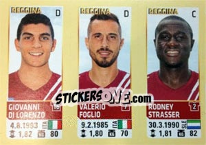Sticker Di Lorenzo / Foglio / Rodney Strasser - Calciatori 2013-2014 n. 723 - Panini