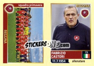 Sticker Castori - Reggina Primavera - Calciatori 2013-2014 n. 727 - Panini