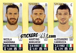 Sticker Madonna / Borghese / Carrozza - Calciatori 2013-2014 n. 740 - Panini