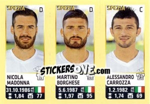 Sticker Madonna / Borghese / Carrozza - Calciatori 2013-2014 - Panini