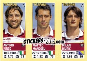 Sticker lunco / Mancosu / Djuric - Calciatori 2013-2014 - Panini