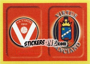 Cromo Scudetto Varese - Virtus Lanciano - Calciatori 2013-2014 - Panini