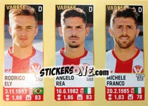 Sticker Rodrigo Ely / Rea / Franco - Calciatori 2013-2014 n. 765 - Panini