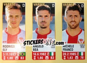 Sticker Rodrigo Ely / Rea / Franco - Calciatori 2013-2014 - Panini