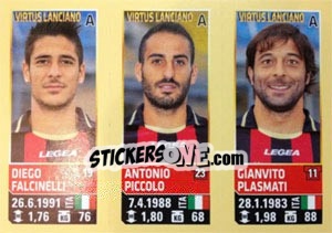 Sticker Falcinelli / Piccob / Plasmati - Calciatori 2013-2014 n. 777 - Panini