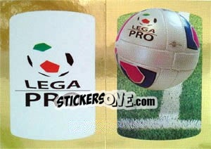 Sticker Logo Lega Pro 1Â° Div. - Calciatori 2013-2014 - Panini