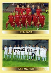 Cromo Squadra (Reggiana - San Marino) - Calciatori 2013-2014 - Panini